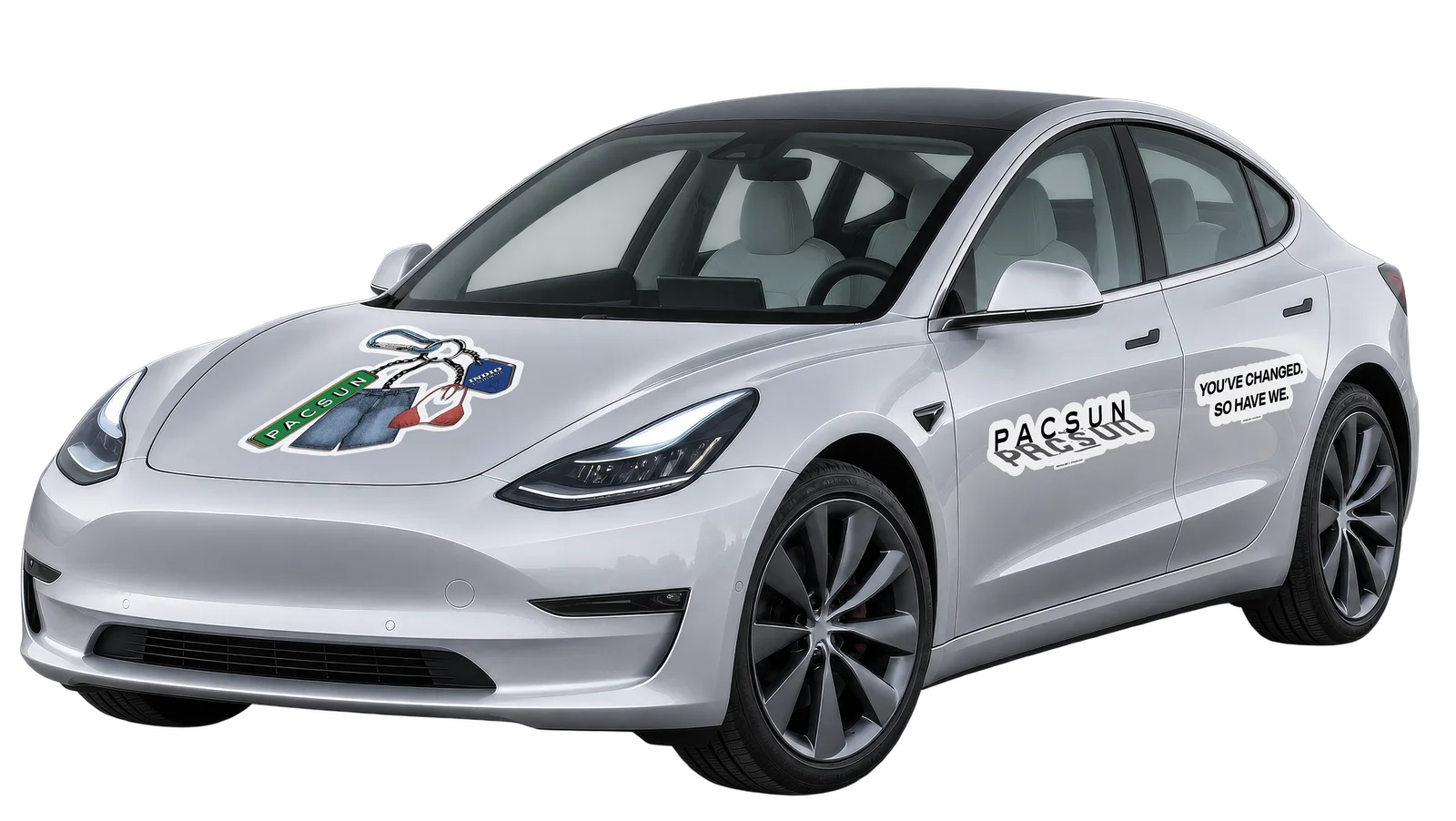 Pacsun campaign car